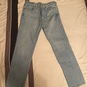 Abercrombie & Fitch 90s Straight Jeans (Light Wash Color)